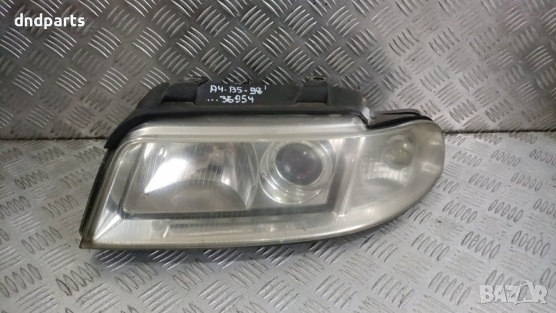 Ляв фар Audi A4 B5 1998г.(забележки захвати)	, снимка 1
