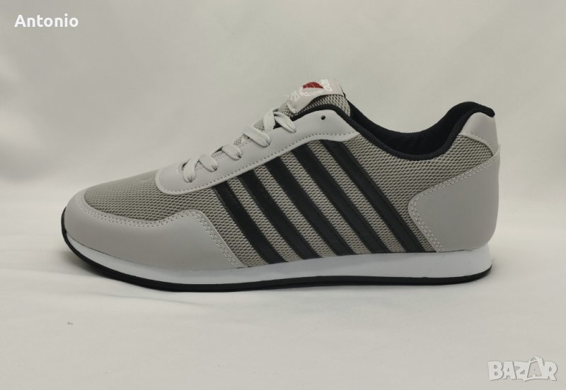 Мъжки маратонки 6461 сиво-бяло Гигант номера 45,46,47,48, снимка 1