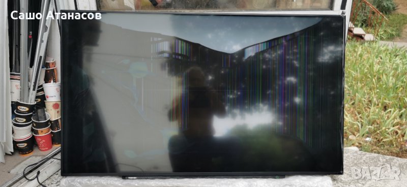 TOSHIBA 48U7653DB със счупена матрица ,17IPS20 ,17MB100 ,VES480QNSS-3D-U01 ,14Y_J1FU13TMGC4LV0.0, снимка 1