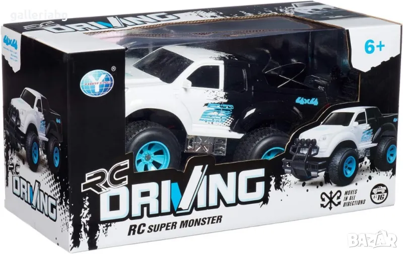  Огромен пикап с дистанционно управление R/C monster truck, снимка 1