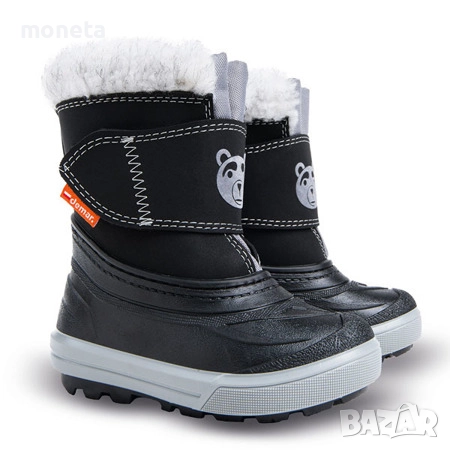 69лв „DEMAR“: Нови Бебе и Детски ботуши / апрески Естествена вълна. BEAR СИВ, снимка 1