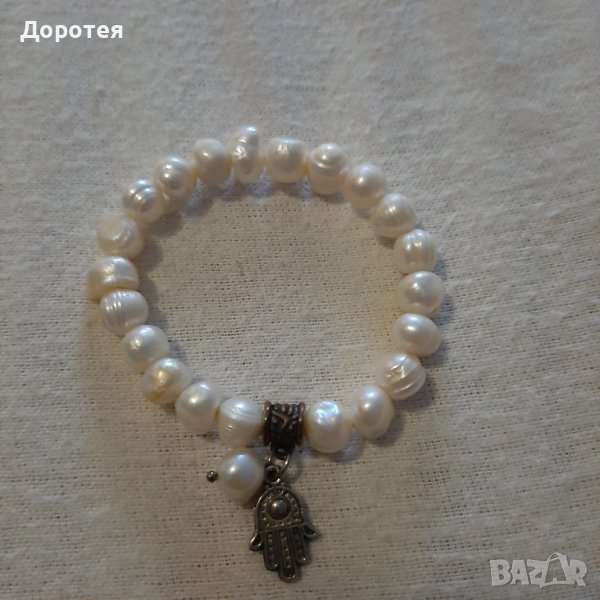 Гривна естествени перли , снимка 1