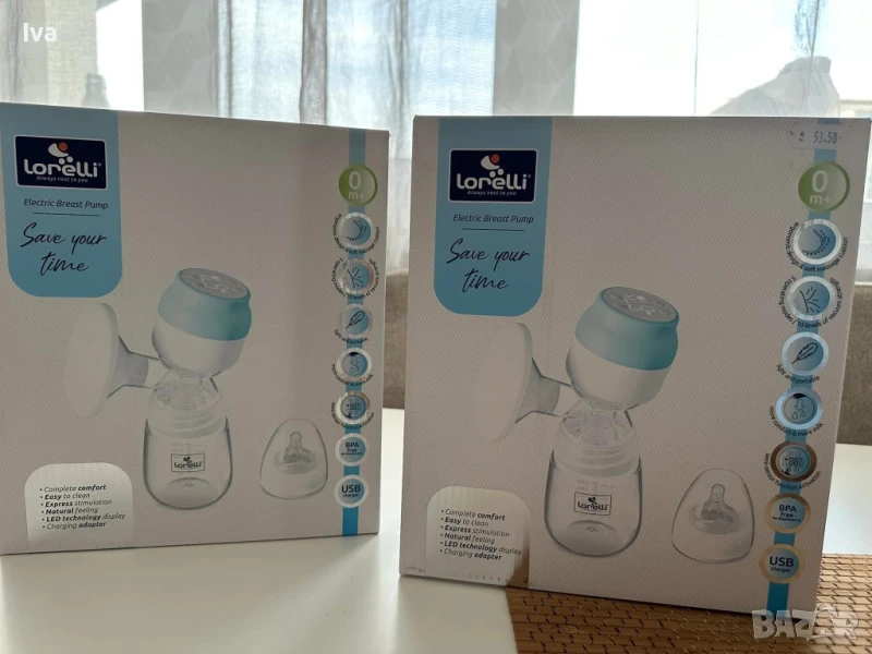 Две помпи Lorelli Premium розова и синя , снимка 1