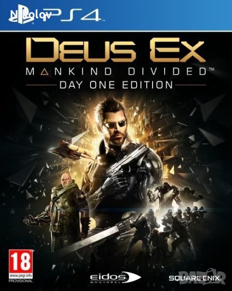 Deus Ex: Mankind Divided PS4 (Съвместима с PS5), снимка 1