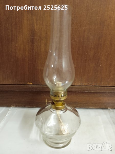 Голяма настолна газена лампа - 2 броя, снимка 1