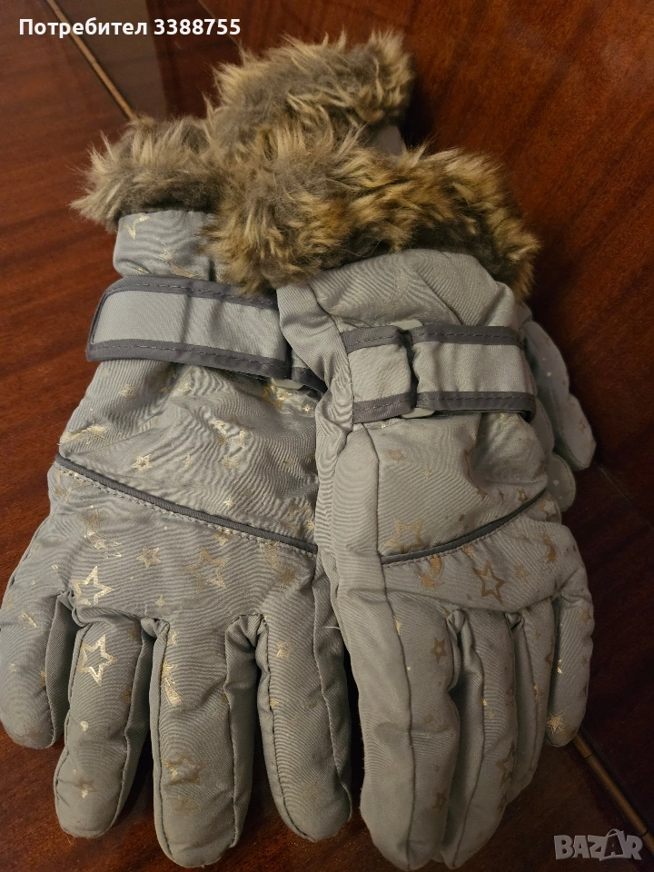 Ски ръкавици за деца 7-8 години, снимка 1