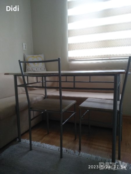 Маса с 4 стола , снимка 1