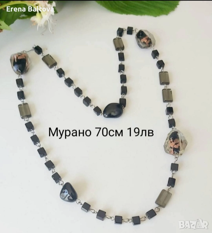   🌼Мурано ретро  гердан, снимка 1