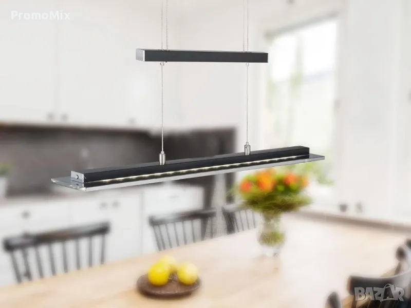 Led полилей Fischer and Honsel Tenso TW 60442 20W 88см Осветително тяло Пендел лампа димируем амбиен, снимка 1