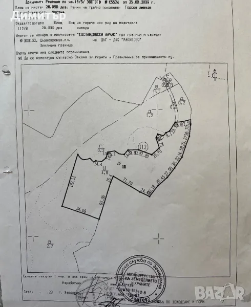 Парцел,земя,град Батак,Цигов чарк, снимка 1
