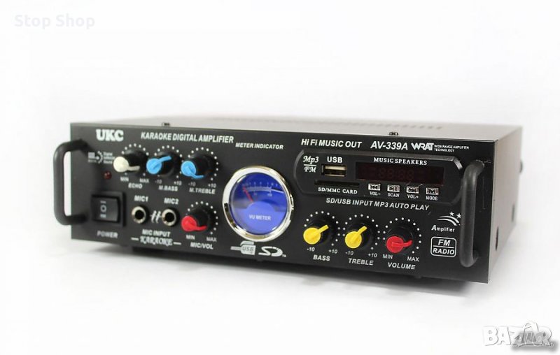 Караоке усилвател - модел UKC AV-339BT, снимка 1