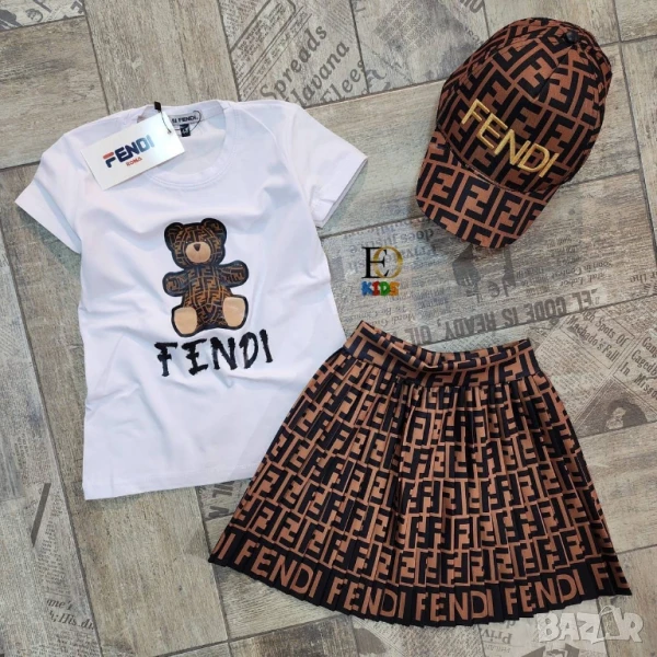 детски комплекти  burberry fendi gucci , снимка 1