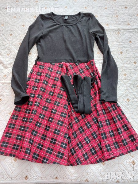 карирана рокличка, снимка 1
