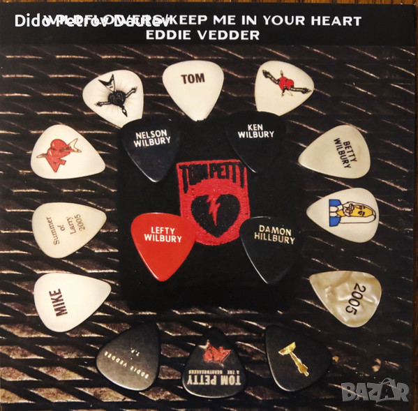 Eddie Vedder – Wildflowers / Keep Me In Your Heart 7" грамофонна плоча, снимка 1