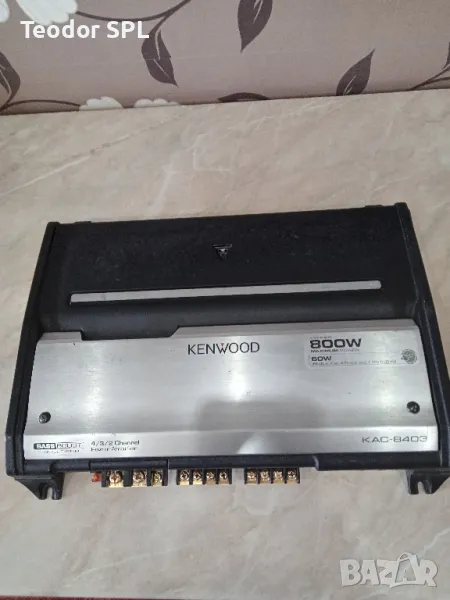 kenwood kac-8403 4 канален усилвател, снимка 1