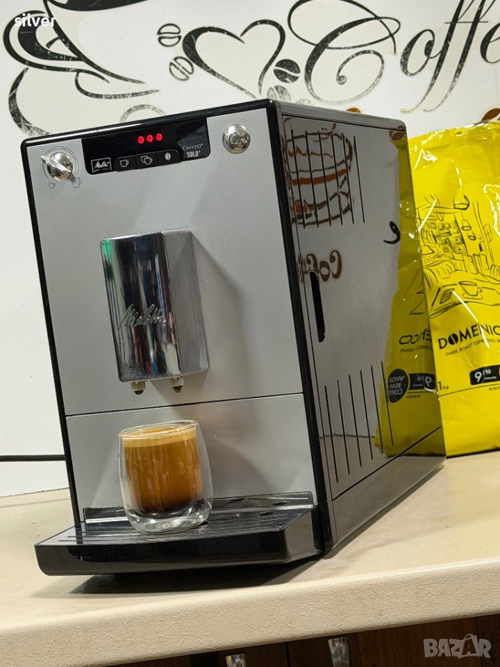 Кафемашина кафе автомат melitta solo с гаранция, снимка 1