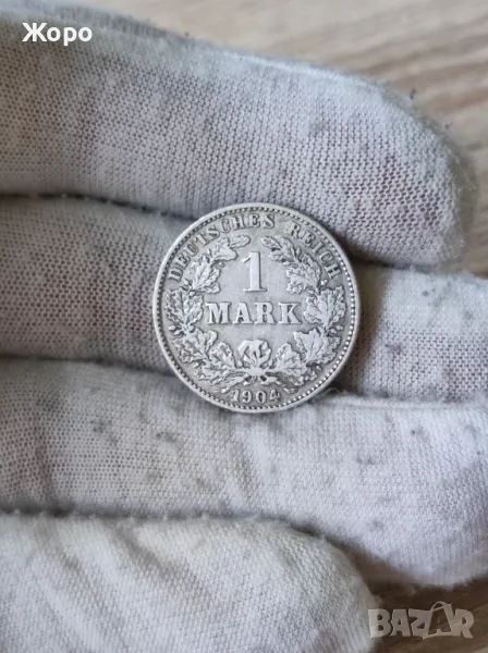 1 марка 1904 година "J" Германия , снимка 1