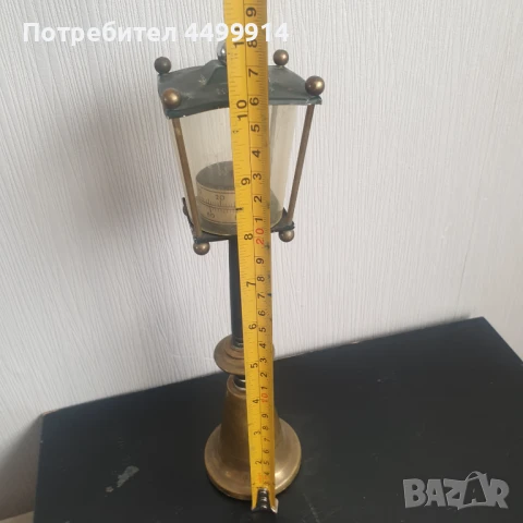 Стар френски термометър , снимка 2 - Антикварни и старинни предмети - 50687824