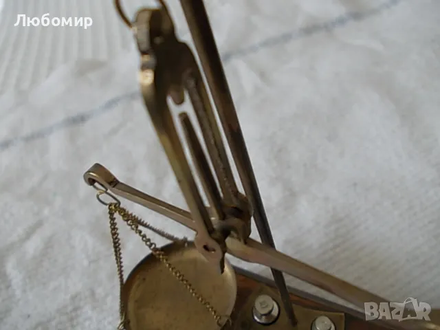 Стара настолна везна, снимка 5 - Антикварни и старинни предмети - 50046067