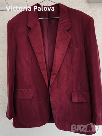 Красиво сако сребриста коприна, снимка 6 - Сака - 40342952