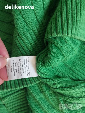 Christian Lacroix. France Size L Прекрасен поло пуловер , снимка 6 - Пуловери - 39159132