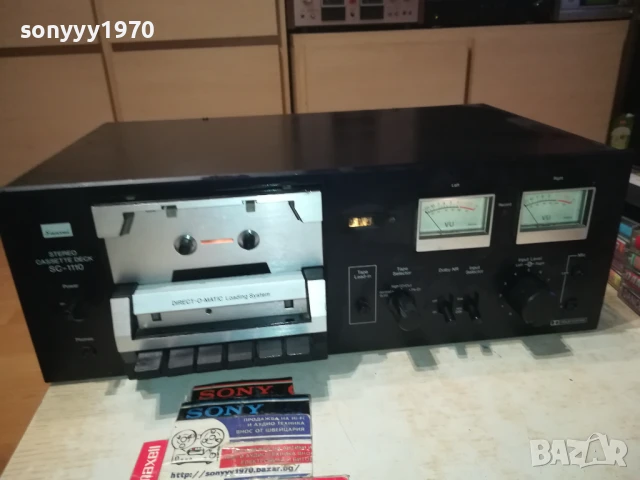 SANSUI DECK-MADE IN JAPAN-ВНОС SWISS 3105251907, снимка 4 - Декове - 50497847