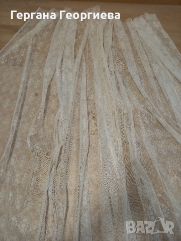 Перде-дантела, снимка 4 - Пердета и завеси - 44700109