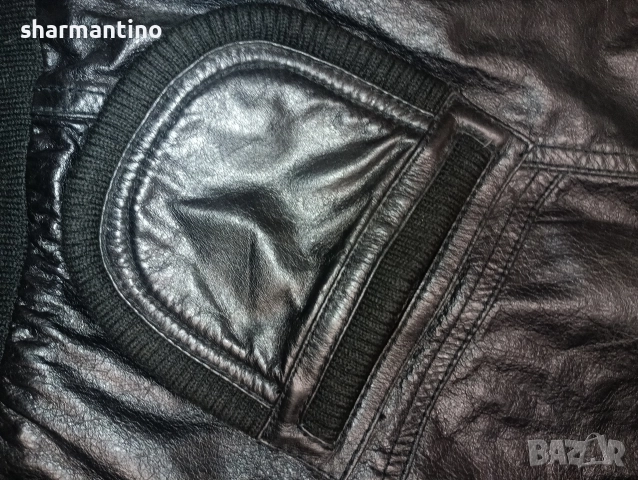 Tom Tailor кожено яке M - 35 лв, снимка 3 - Якета - 52915254