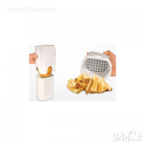 PERFECT FRIES ПРЕСА ЗА РЯЗАНЕ НА КАРТОФИ ЗА ПЪРЖЕНЕ - код 1293, снимка 3 - Прибори за хранене, готвене и сервиране - 36198766