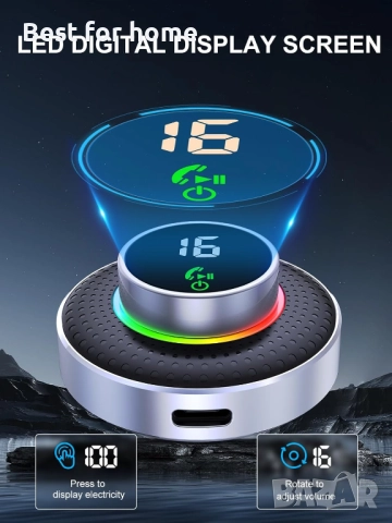 COMSOON Bluetooth 5.3 приемник за кола, снимка 2 - Друга електроника - 51979755