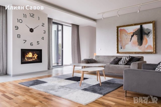 3D Стенен часовник 100 см, снимка 6 - Стенни часовници - 41385721