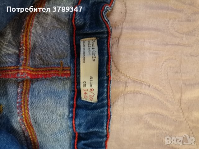 Модерни дънки Zara 140см., снимка 3 - Детски панталони и дънки - 42551165