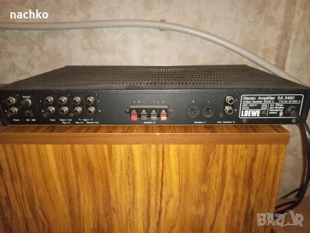 Усилвател Loewe Sa3480 Germany, снимка 2 - Ресийвъри, усилватели, смесителни пултове - 53133513