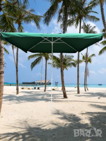 Чадър за градина и плаж – 2.40 м широчина, 2.60 м височина "Много здрав чадър"