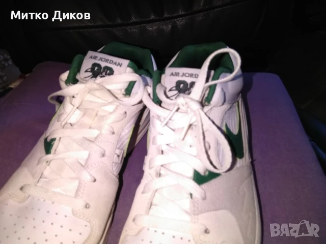 Jordan Nike UK 10  US 11 №45 стелка 29см маркови маратонки нови естествена кожа, снимка 11 - Маратонки - 51095139