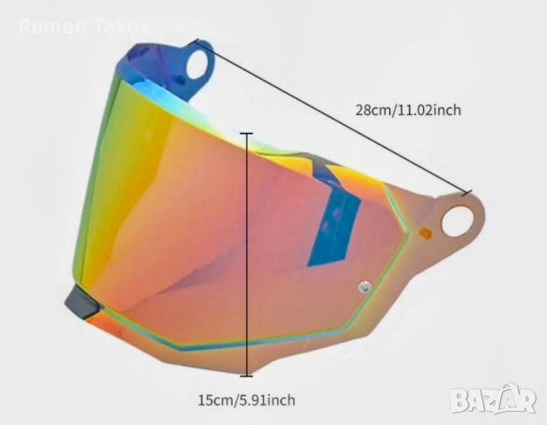 визиор за каска ls2 mx 701, снимка 2 - Други - 51762639