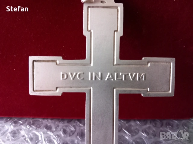 Кардиналски Сребърен Кръст, снимка 11 - Антикварни и старинни предмети - 53452478