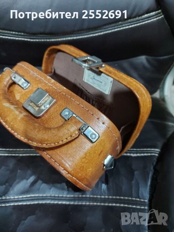 Кожена чанта- куфар , снимка 4 - Куфари - 41646112