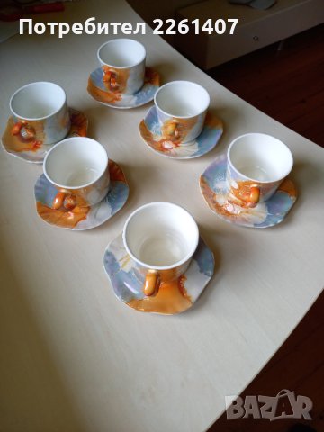 Комплект 6 бр. чаши за кафе /чай/., снимка 1 - Чаши - 41602722