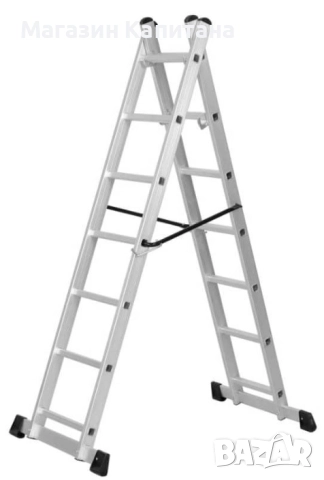 Скеле стълба  2х7 стъпала , снимка 3 - Други машини и части - 49477984