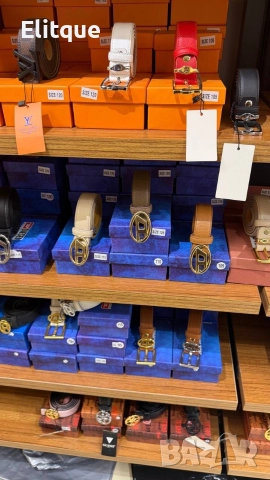 колани от естествена кожа в кутия celine louis vuitton hermes loewe , снимка 17 - Колани - 52907852