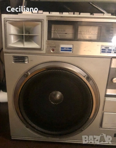 Радиокасетофон  JVC M70L -истински Boombox Ghettoblaster !, снимка 5 - Радиокасетофони, транзистори - 53306503
