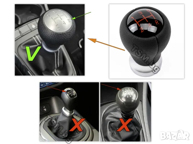 КОЖЕНА ТОПКА СКОРОСТЕН ЛОСТ за KIA PICANTO 2 II RIO 3 КИЯ ПИКАНТО РИО Hatchback 5 Скорости 2011-2017, снимка 5 - Аксесоари и консумативи - 47627130