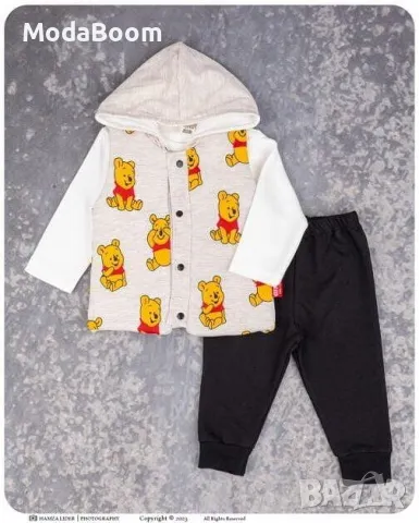 🐻🍯Комплект “Мечо Пух” от три части 6 и 18 месеца🍯🐻
