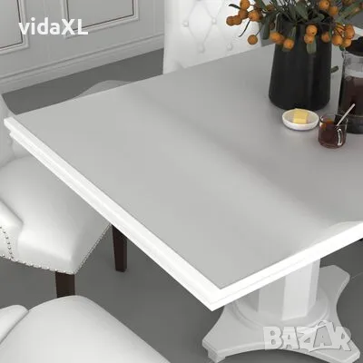 vidaXL Протектор за маса, матов, 120x90 см, 2 мм, PVC(SKU:288264), снимка 2 - Маси - 49334936