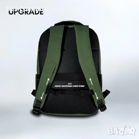 Нова Водоустойчива раница 20L с джоб за лаптоп до 16 инча за спорт ежедневие, снимка 5 - Раници - 51508288