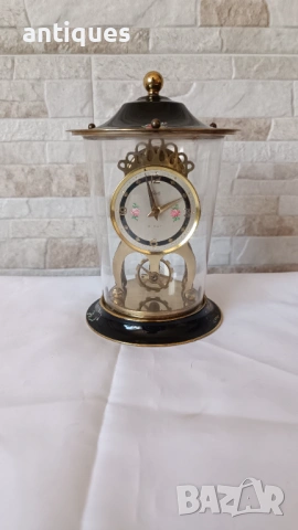 Часовник - Schatz 8 Day - Mid-Century - 1960" год. - Germany, снимка 2 - Антикварни и старинни предмети - 53797151