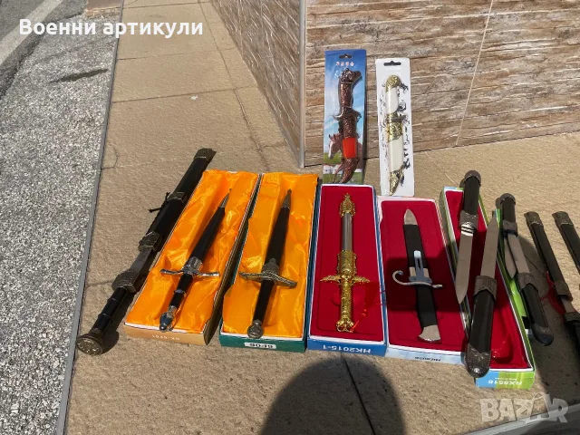 Метални сувинирни ножове саби , снимка 14 - Ножове - 56121756