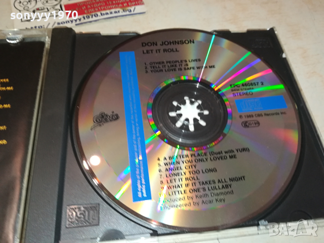 DON JOHNSON CD 0803241708, снимка 16 - CD дискове - 44671411