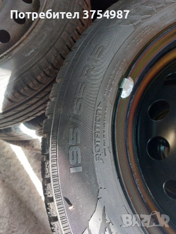 195 65 15 зимни гуми NOKIAN , снимка 3 - Гуми и джанти - 53070380